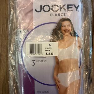 Jockey Elance cotton comfort, size 5, hipsters, 100% cotton NWT